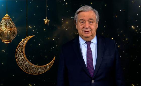 联合国秘书长古特雷斯为斋月发表致辞。（资料图）